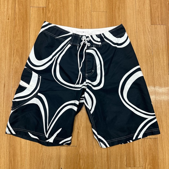 Men’s Size 34 MKS Beach Wear Drawstring Shorts Trunks🔥 - Picture 1 of 2